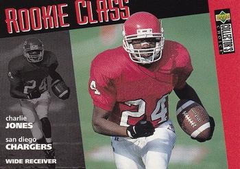 Charlie Jones San Diego Chargers 1996 Upper Deck Collector's Choice NFL Rookie Card - Rookie Class #36